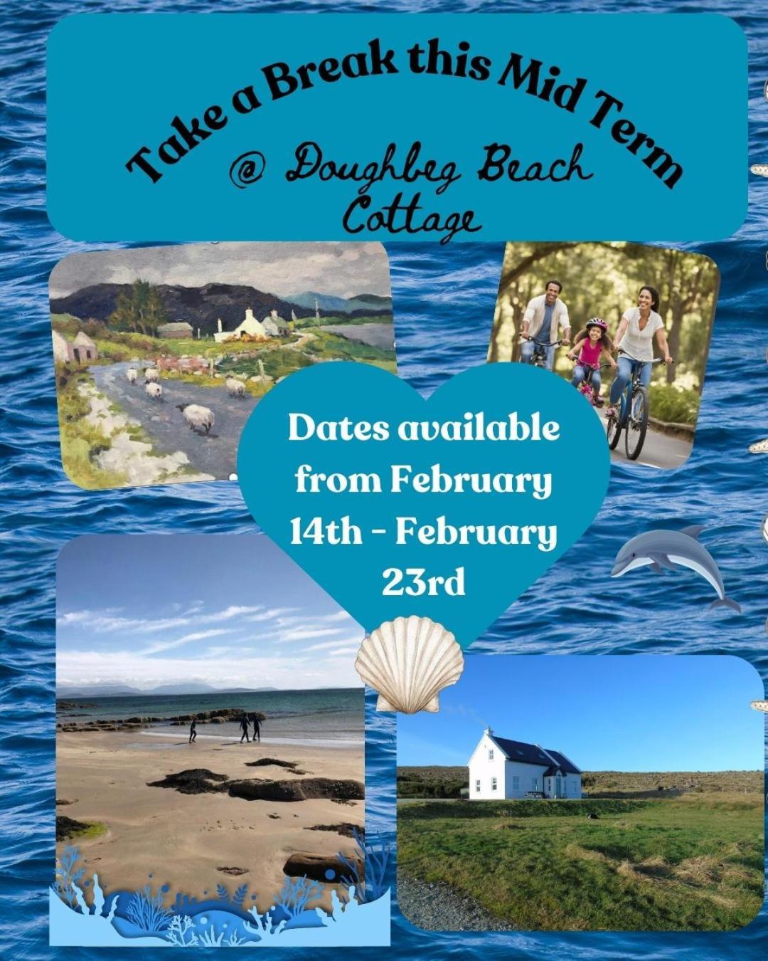 Doughbeg Beach Cottage Mulranny Kültér fotó